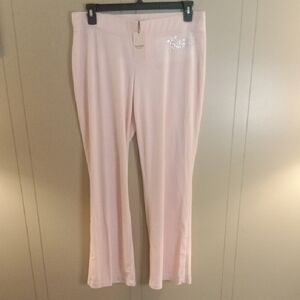 Juicy Couture Light Pink Pants with Sparkle Detail